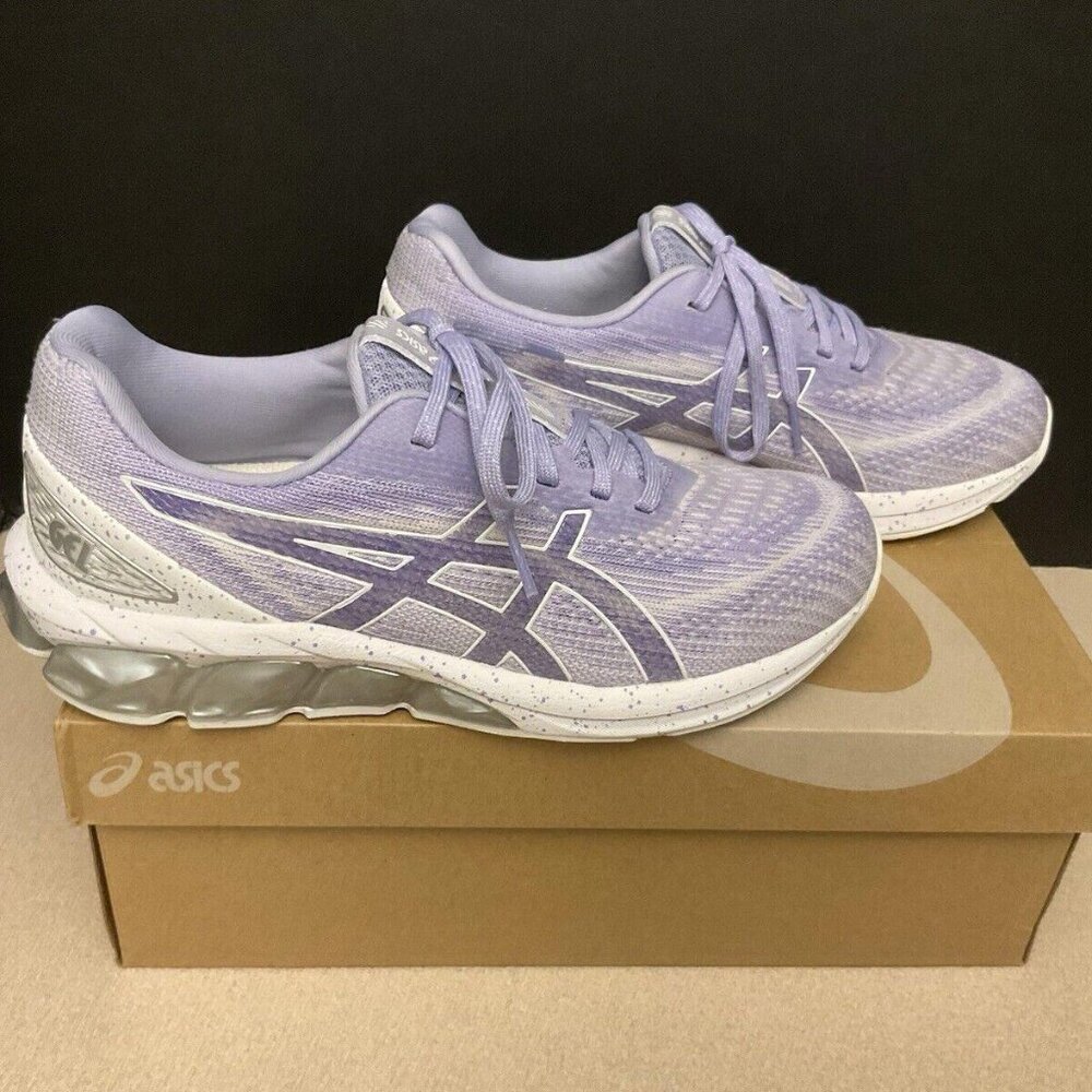 Womens Asics Gel-Quantum 180 Vii 7 Purple Vapor/White Running Shoes. Size 8.